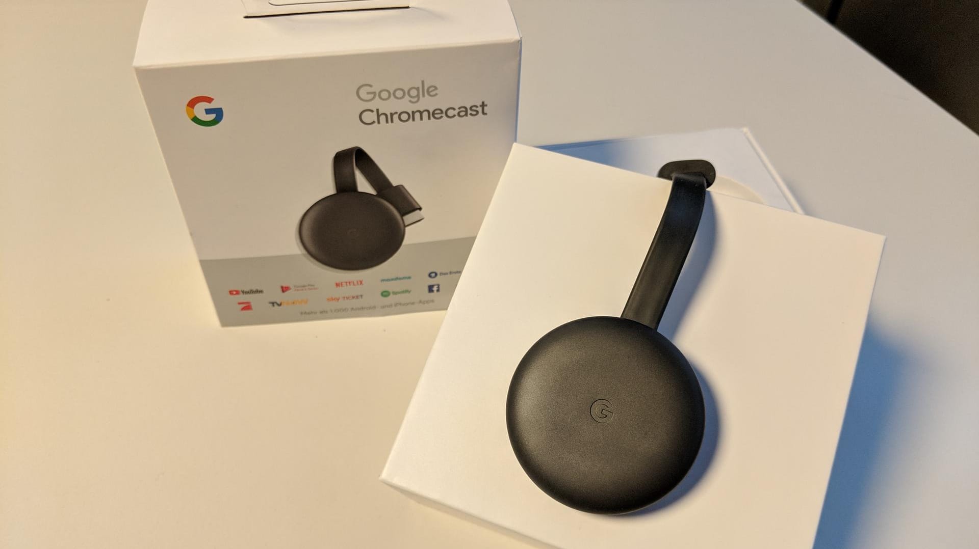 Google Chromecast: Die Streaming-Box von Google verwandelt alte Fernseher in Smart-TVs.