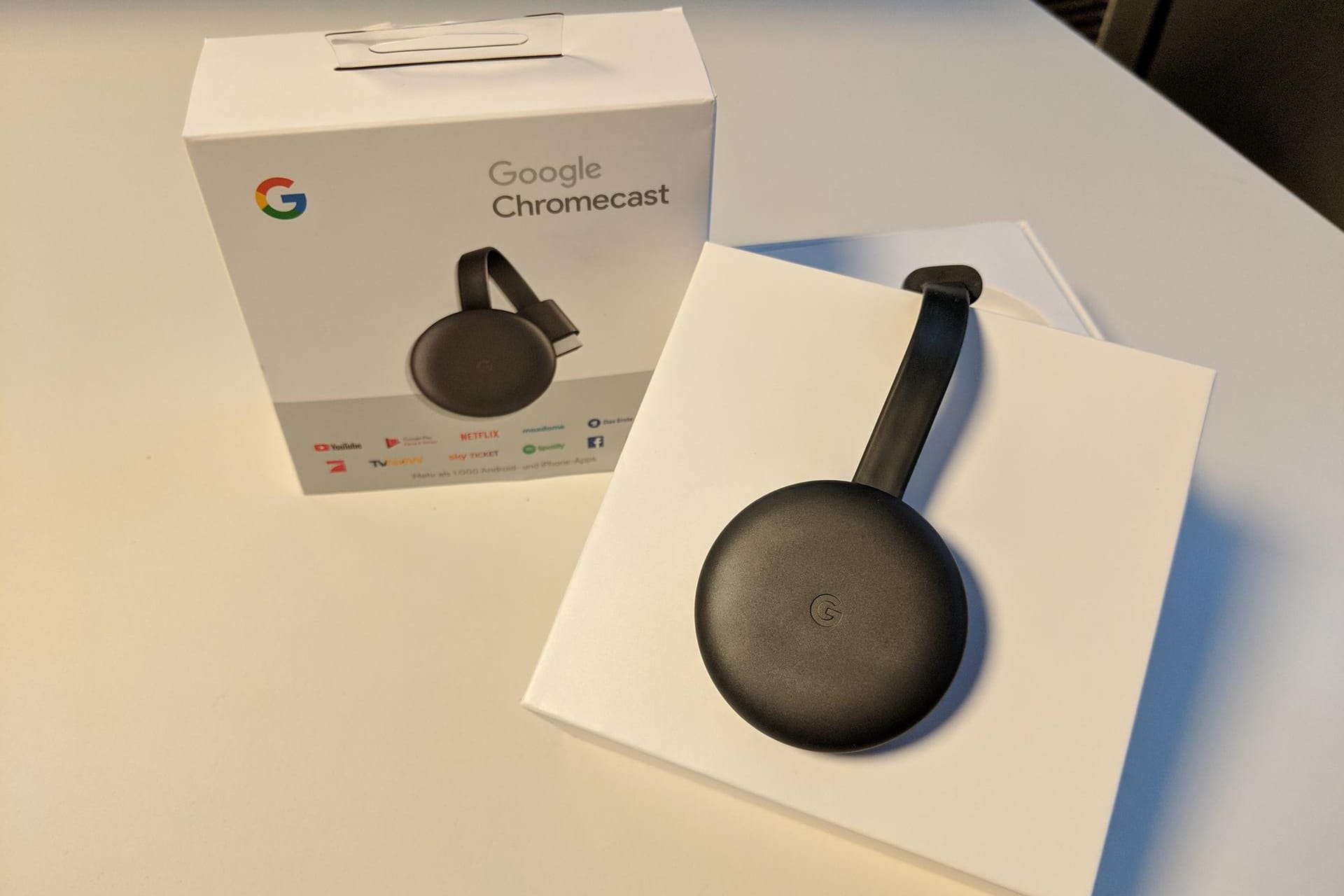 Google Chromecast: Die Streaming-Box von Google verwandelt alte Fernseher in Smart-TVs.