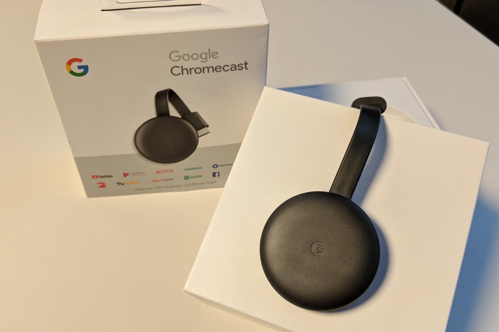 Google Chromecast: Die Streaming-Box von Google verwandelt alte Fernseher in Smart-TVs.