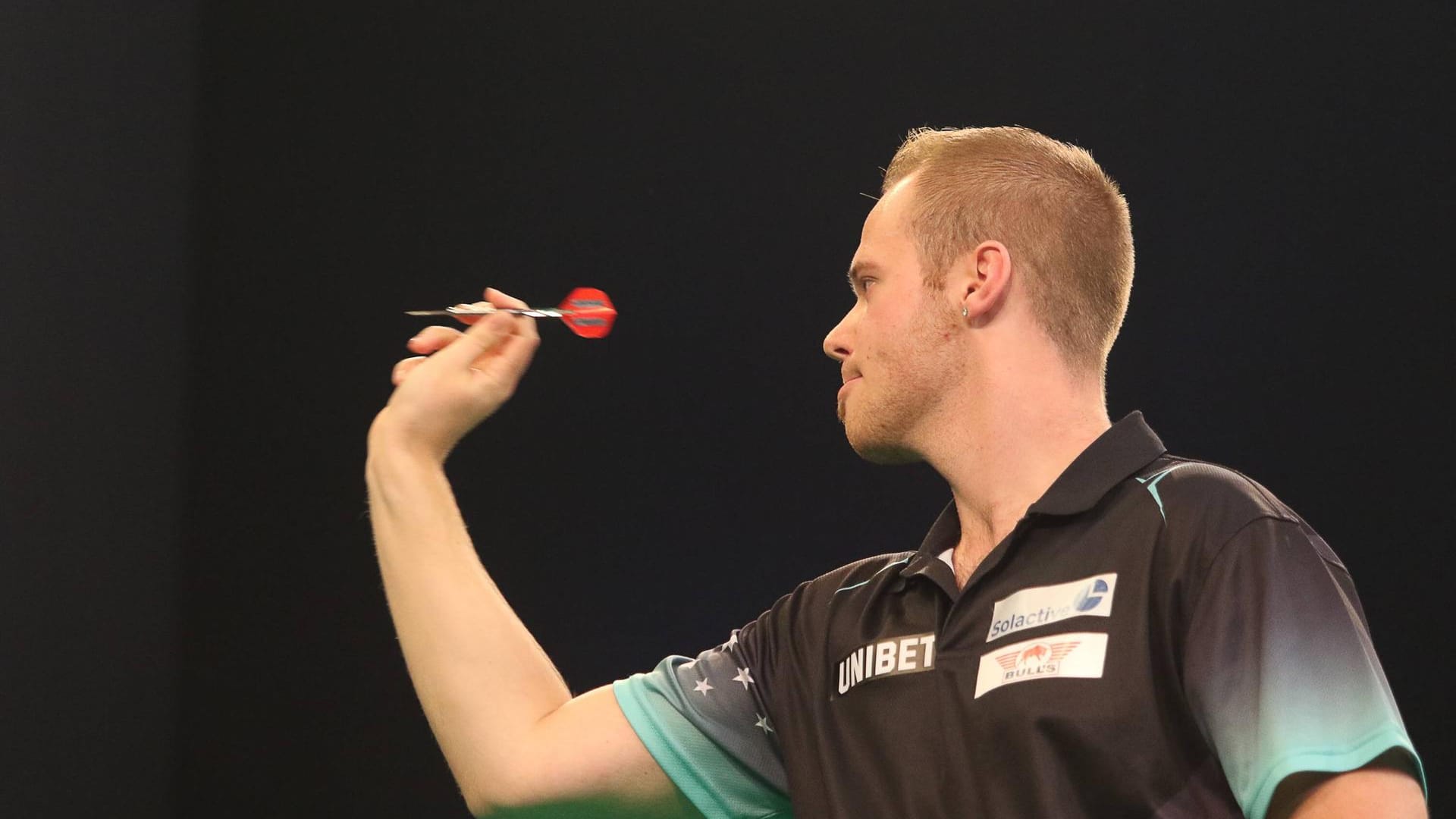 Max Hopp: Hopp droht ein frühes Duell mit van Gerwen.