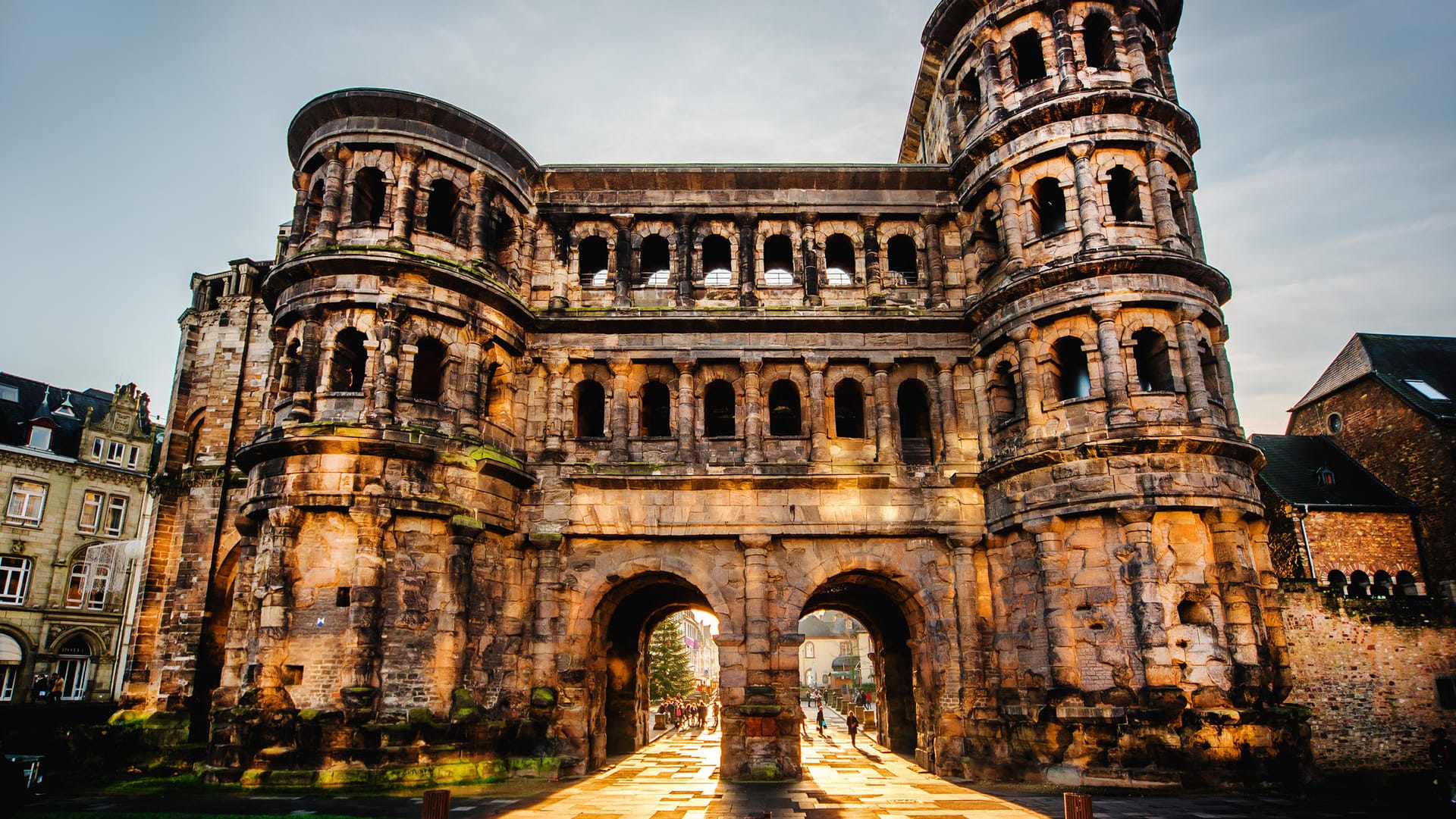 Die Porta Nigra in Trier