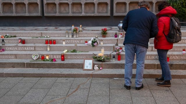Gedenkstelle für die Opfer des Terroranschlages am Breitscheidplatz.