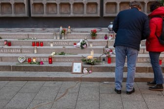 Gedenkstelle für die Opfer des Terroranschlages am Breitscheidplatz.