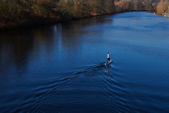 Stehpaddler sollten mindestens 300 Meter Abstand zu Wasservögeln einhalten.