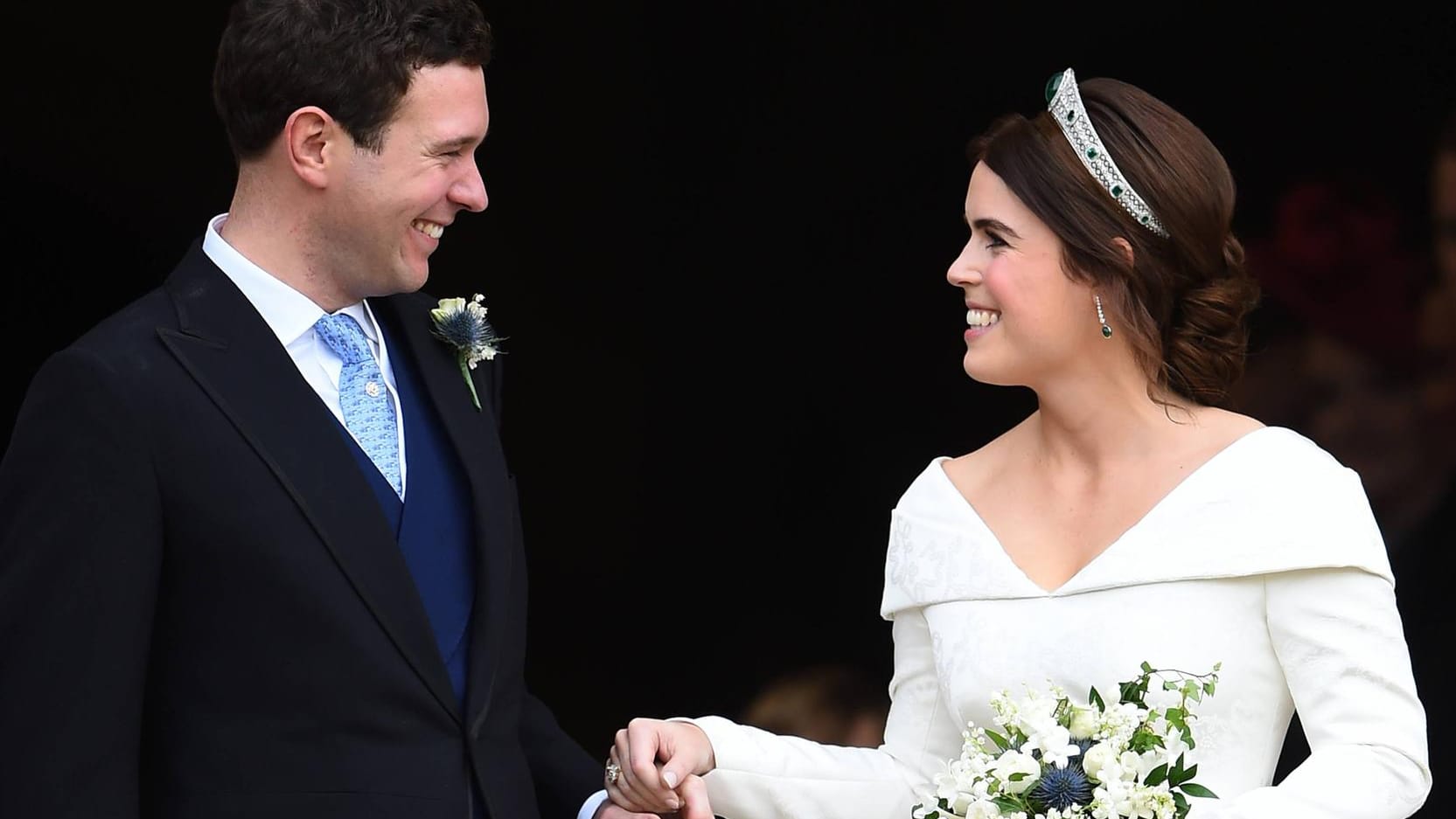 Jack Brooksbank und Prinzessin Eugenie: Vor knapp einem Monaten haben sie geheiratet.