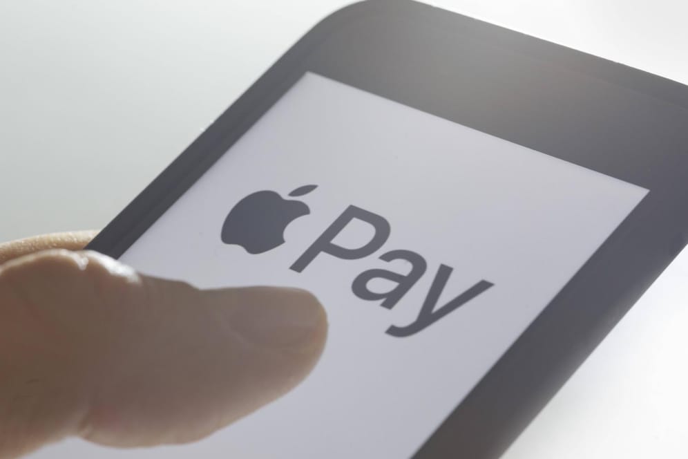 Das Logo des Zahlungssystem Apple Pay: Der Start in Deutschland wird erwartet.