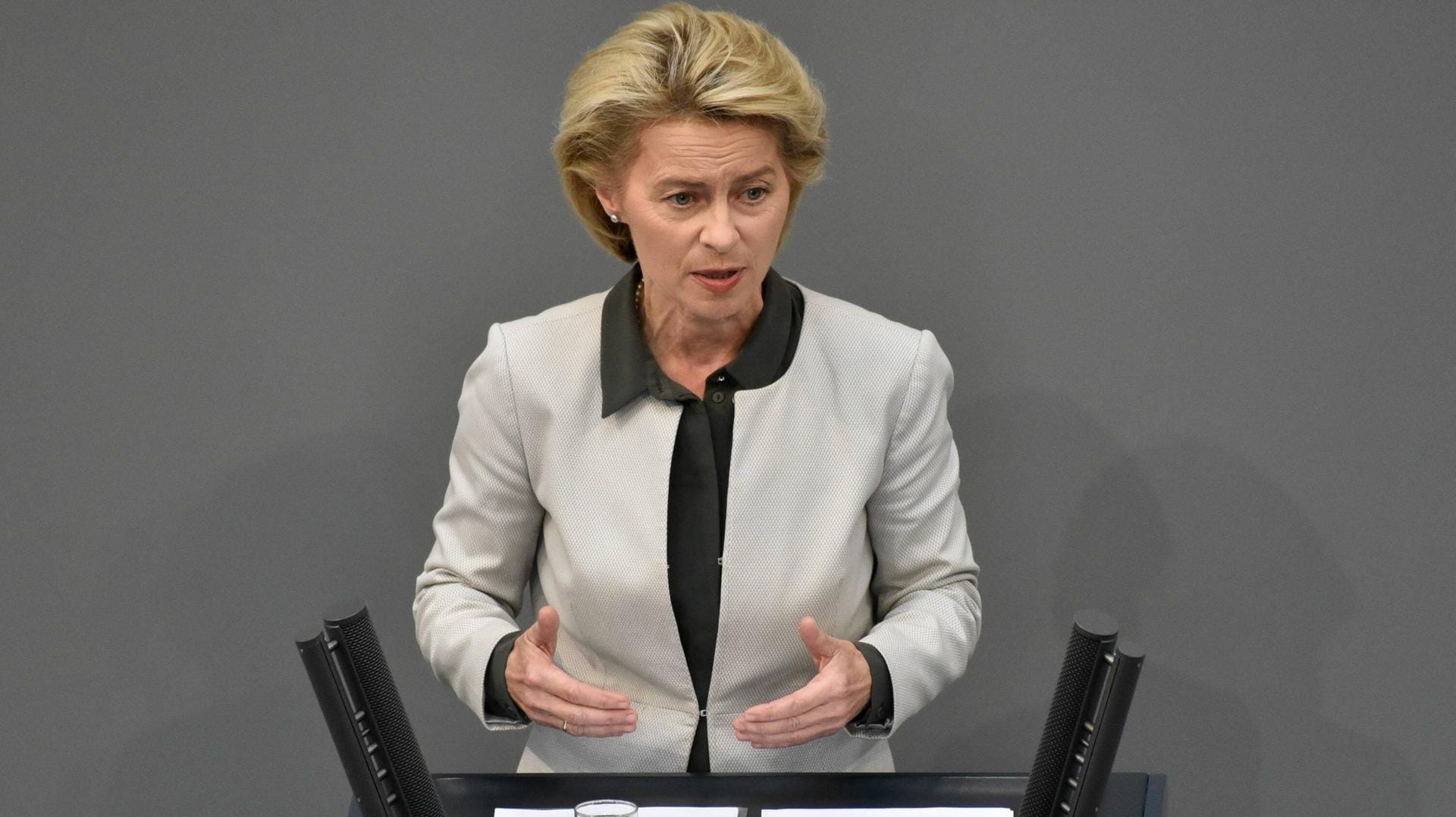 Ursula von der Leyen: Die Bundesverteidigungsministerin plant eine "Armee der Europäer".