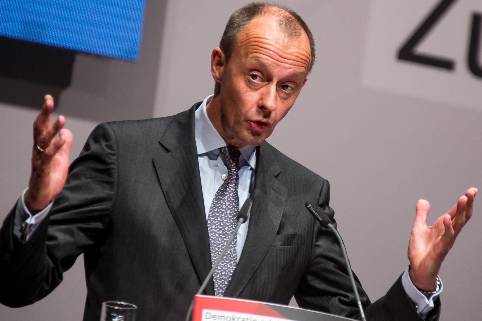 Friedrich Merz bei der CDU-Regionalkonferenz in Böblingen