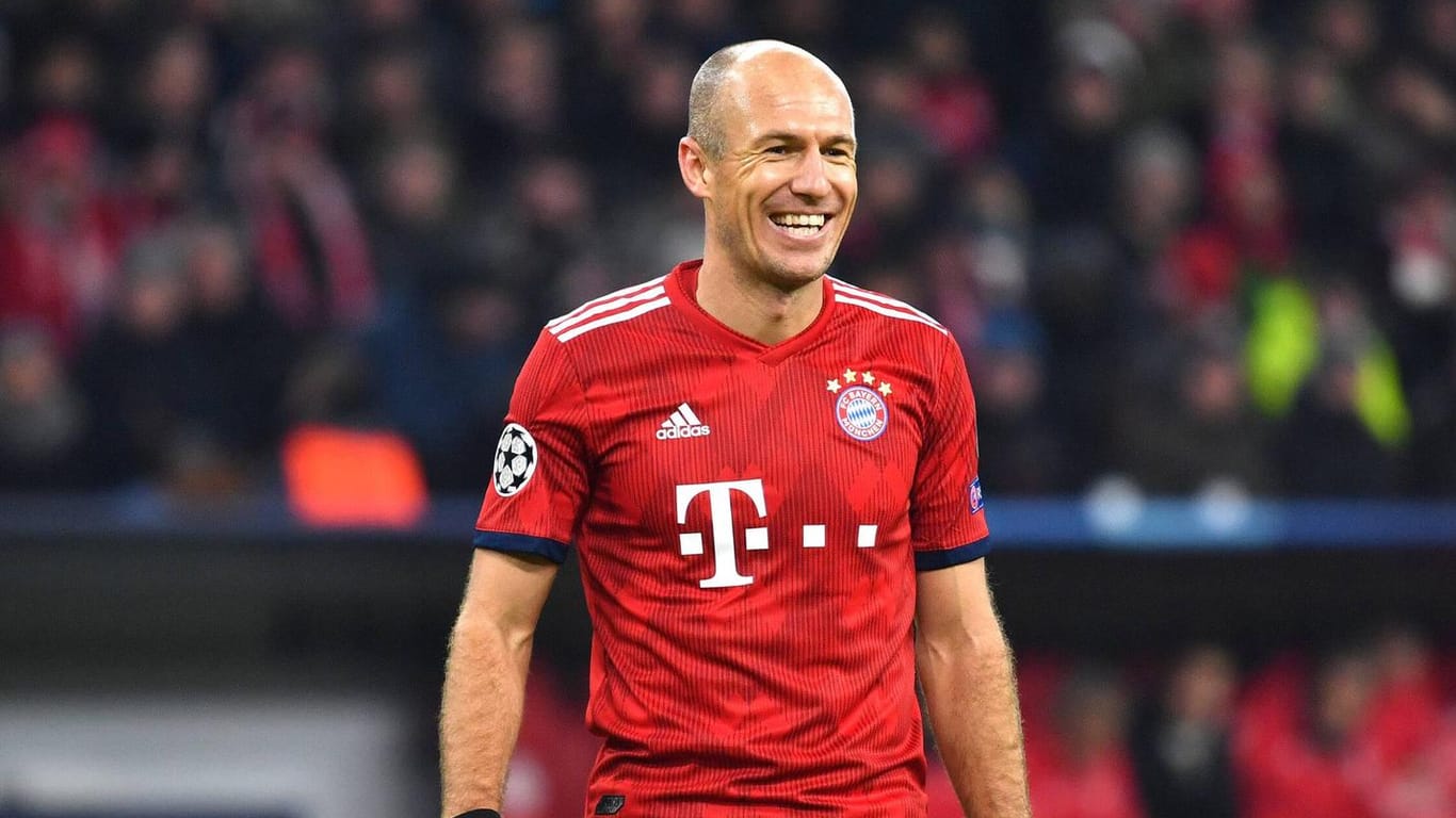 War mit seinem Doppelpack der Matchwinner der Bayern: Arjen Robben.
