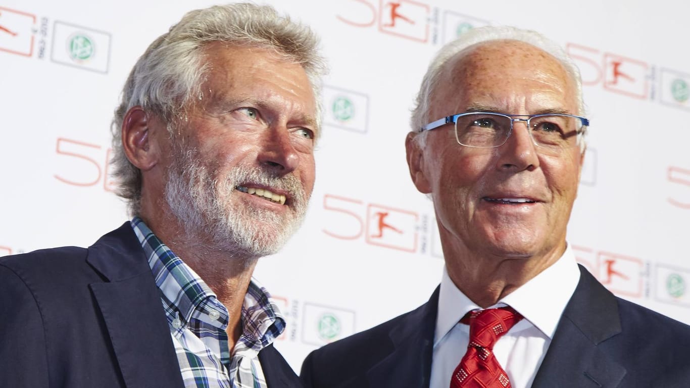 Kennen sich gut: Paul Breitner (l.) und Franz Beckenbauer.