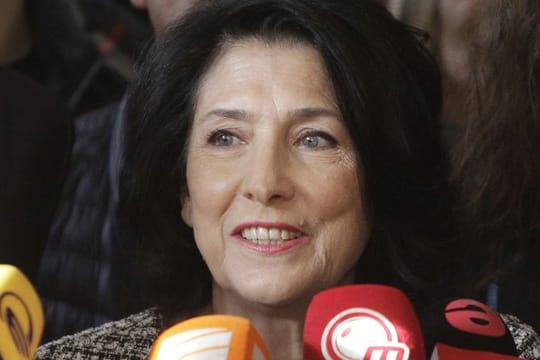 Salome Surabischwili wird neue Präsidentin von Georgien.