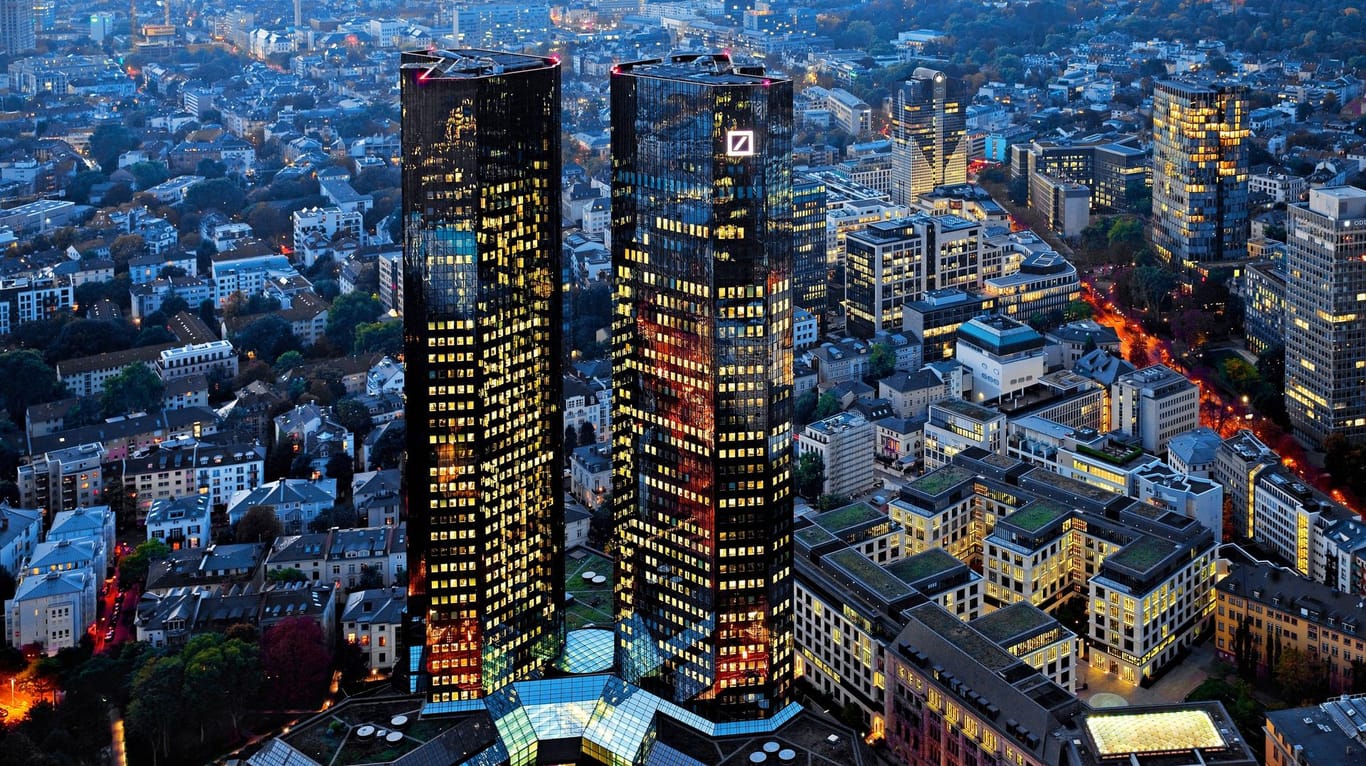 Deutsche Bank: Bei dem Kreditinstiut kam es einer Razzia.