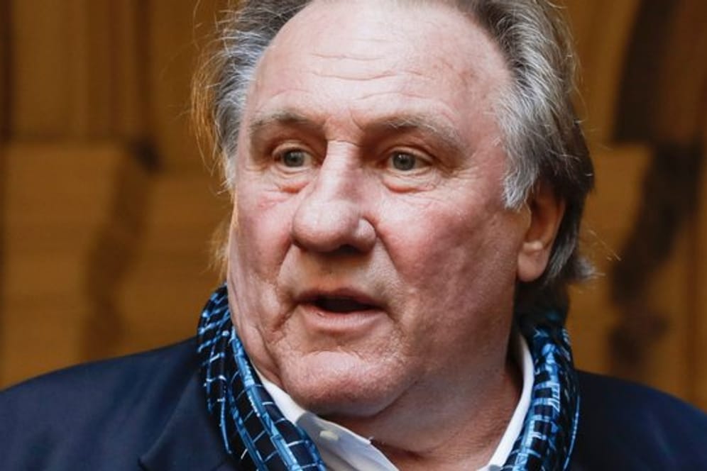 Der französische Schauspieler Gérard Depardieu.