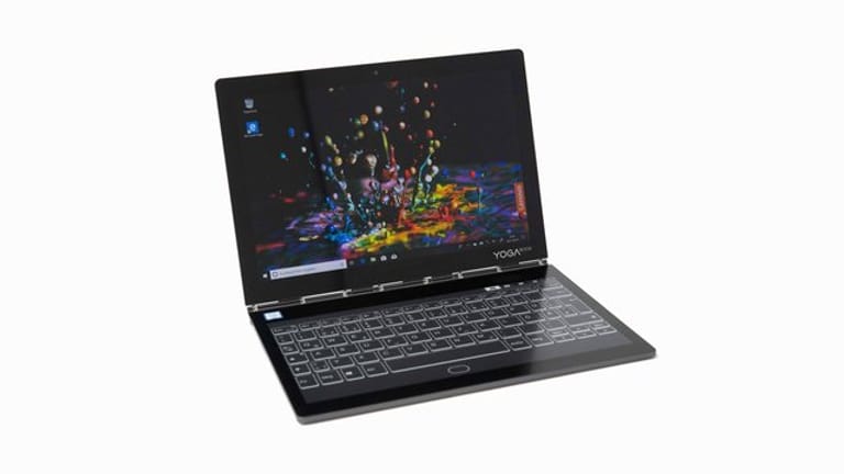Das Lenovo Yoga Book C930 bringt weniger als 800 Gramm auf die Waage und ist Laptop, digitaler Notizblock und E-Reader in einem.