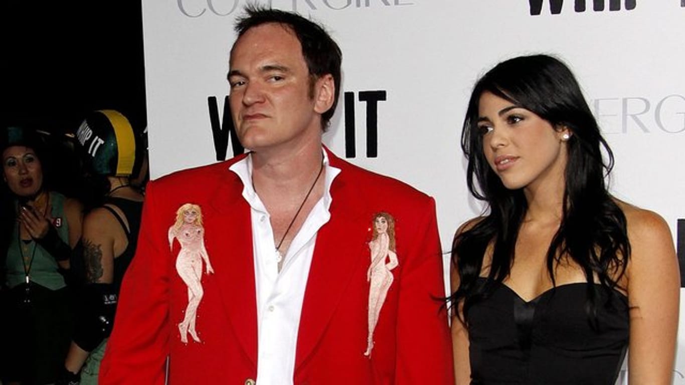 Ein schönes Paar: Quentin Tarantino und Daniela Pick.