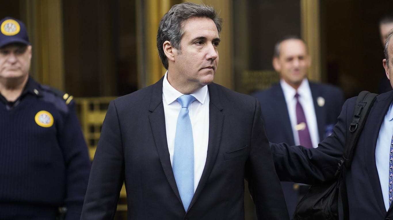 Trumps früherer Anwalt Michael Cohen: Cohen räumt Lügen in der Russland-Affäre ein.