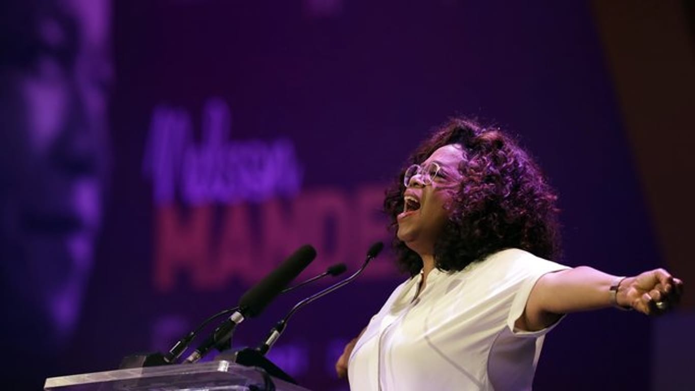 Oprah Winfrey in Südafrika.