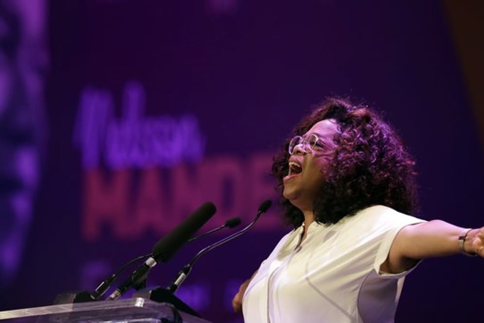 Oprah Winfrey in Südafrika.