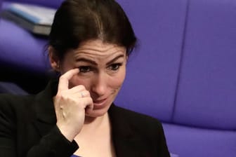 Die AfD-Kandidatin für die Bundestagsvizepräsidentschaft, Mariana Iris Harder-Kühnel: Im ersten Wahlgang erhielt sie nicht die erforderliche Mehrheit.