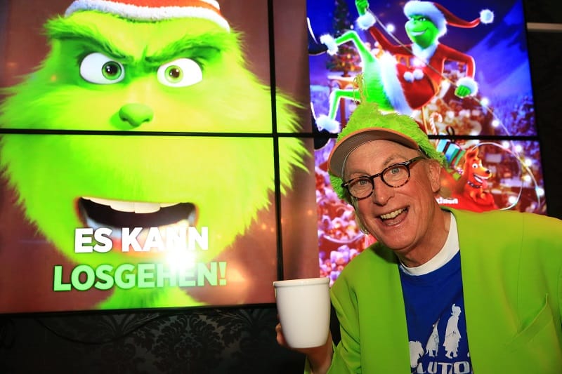 Otto spricht den Grinch.