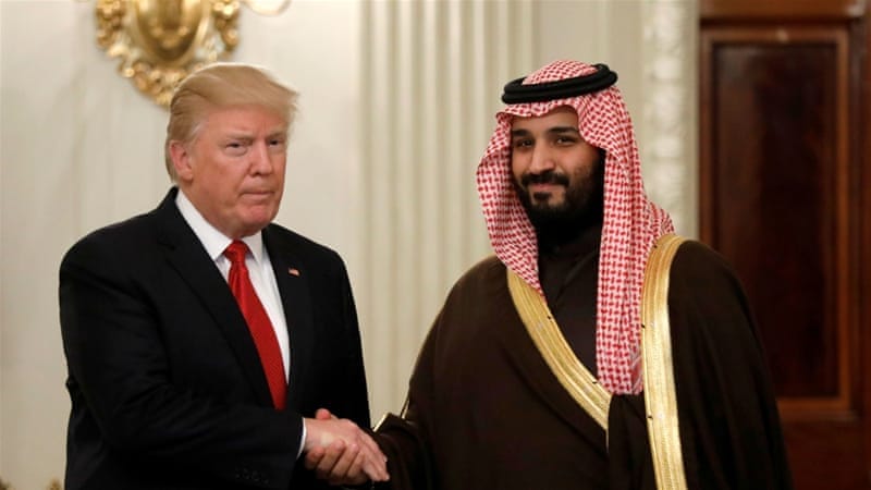 Donald Trump, Mohammed bin Salman