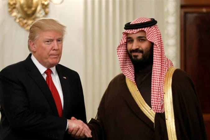 Donald Trump, Mohammed bin Salman