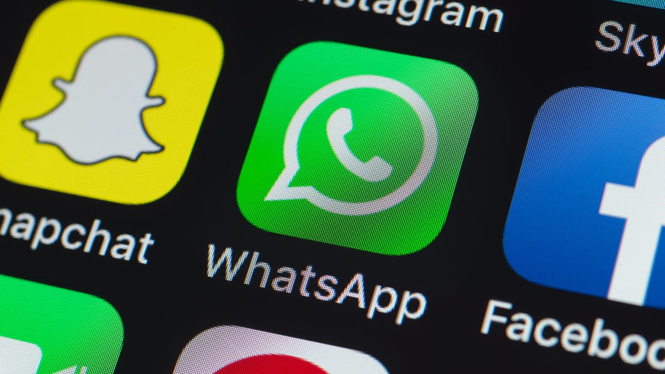 WhatsApp auf einem Smartphone: Auf bestimmten Geräten wird der Support eingestellt.