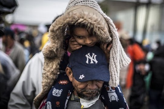 Was ist schlimmer, die Not an der mexikanischen Grenze oder die gefährliche Heimat? Mehrere hundert mittelamerikanische Migranten haben ihren Versuch aufgegeben, in die USA zu gelangen.
