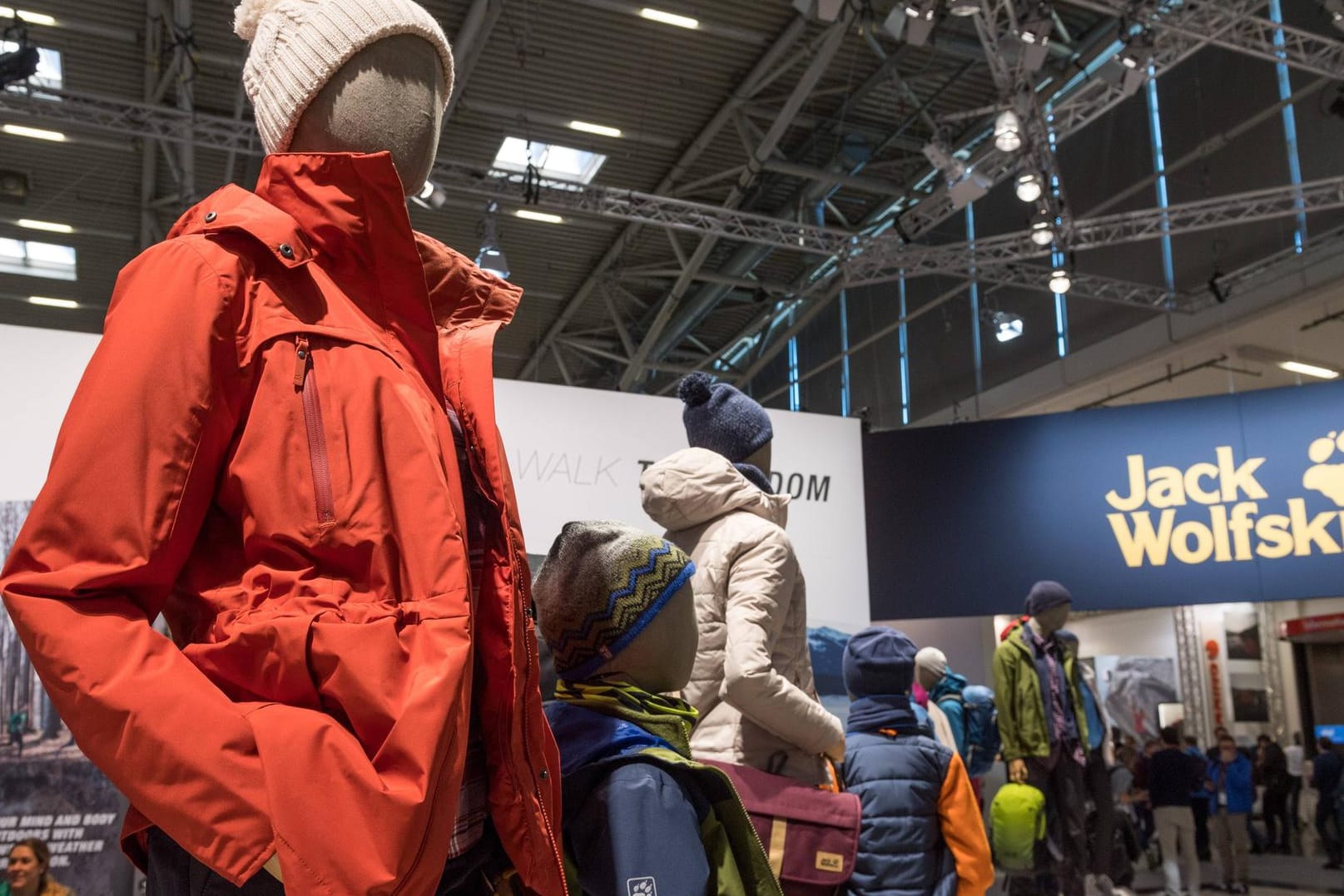 Jack Wolfskin auf der ISPO 2018: Der Hersteller von Outdoor-Bekleidung wird verkauft.