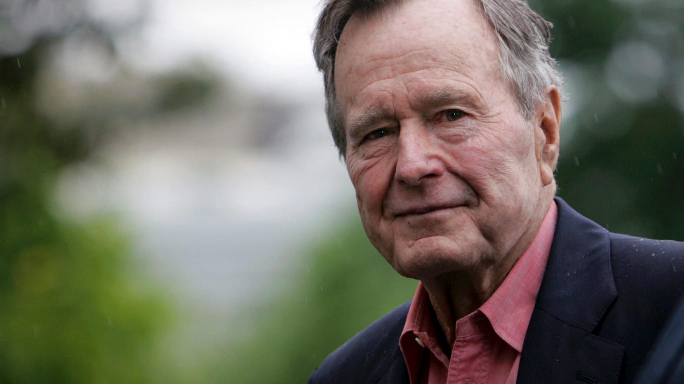Der frühere US-Präsident George Bush