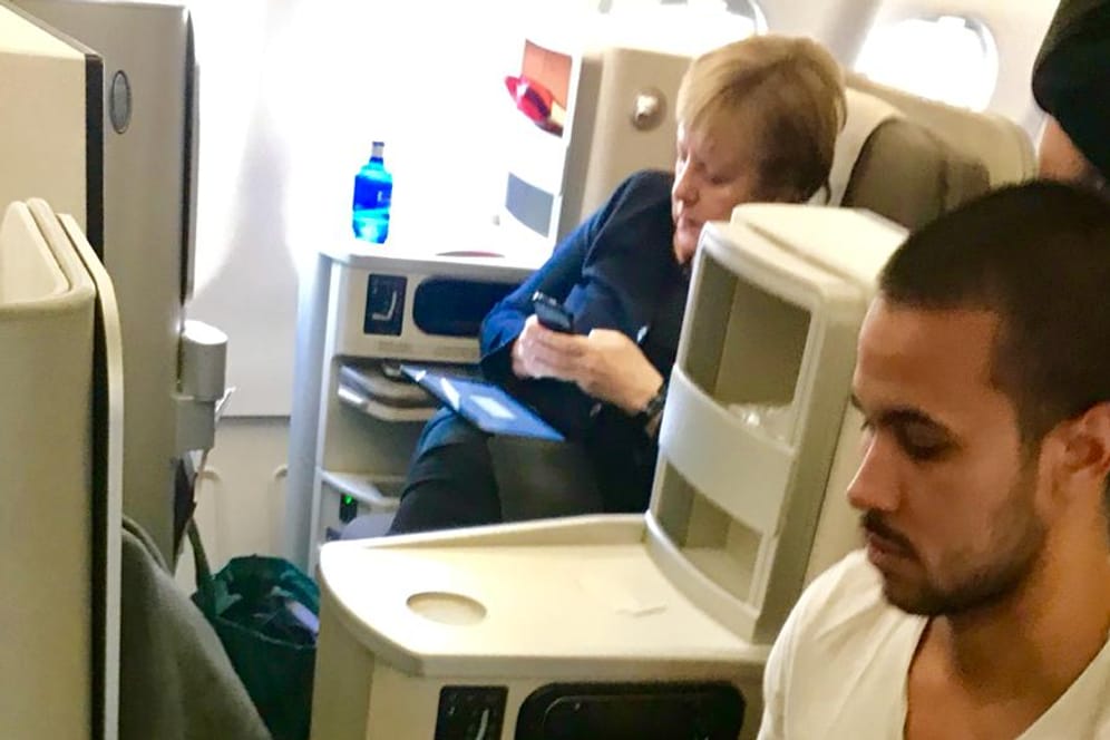 Agustín Agüero: Der Argentinier saß auf dem Flug nach Buenos Aires zufällig neben Kanzlerin Angela Merkel.