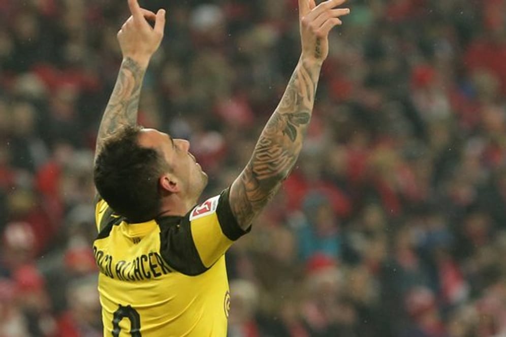 Dortmunds Paco Alcacer erzielte in dieser Saison bereits zehn Tore, davon neun als Joker.