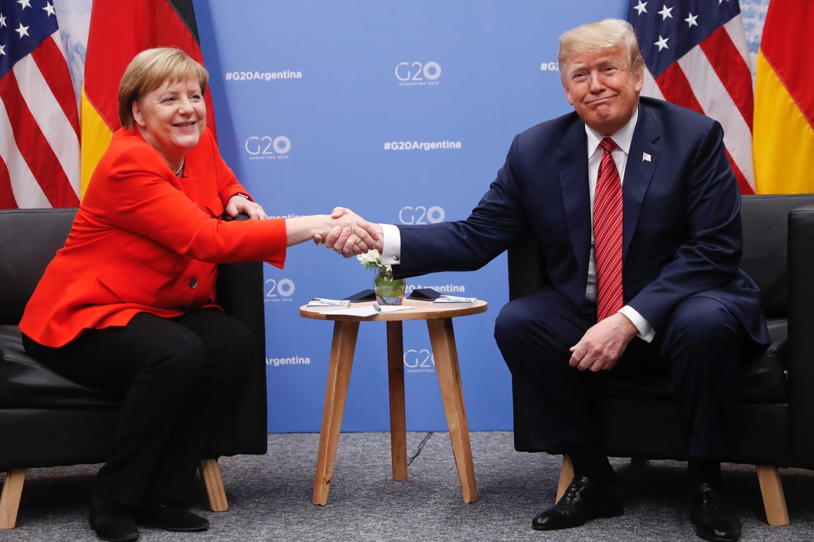 Angela Merkel, Donald Trump: G20-Gipfel ohne Trump-Eklat