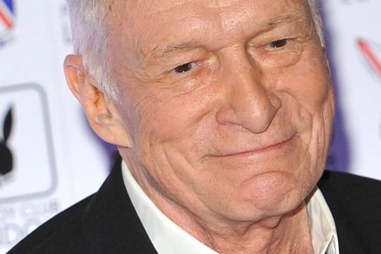 Der "Playboy"-Gründer Hugh Hefner (2011).