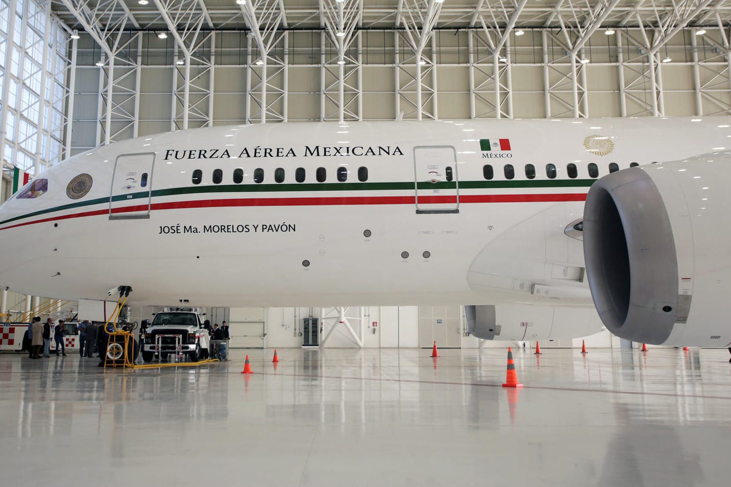 Boeing 787-8 der mexikanischen Regierung: Beim G20-Gipfel am Wochenende in Buenos Aires hatte die Maschine wohl ihren letzten offiziellen Auftritt.