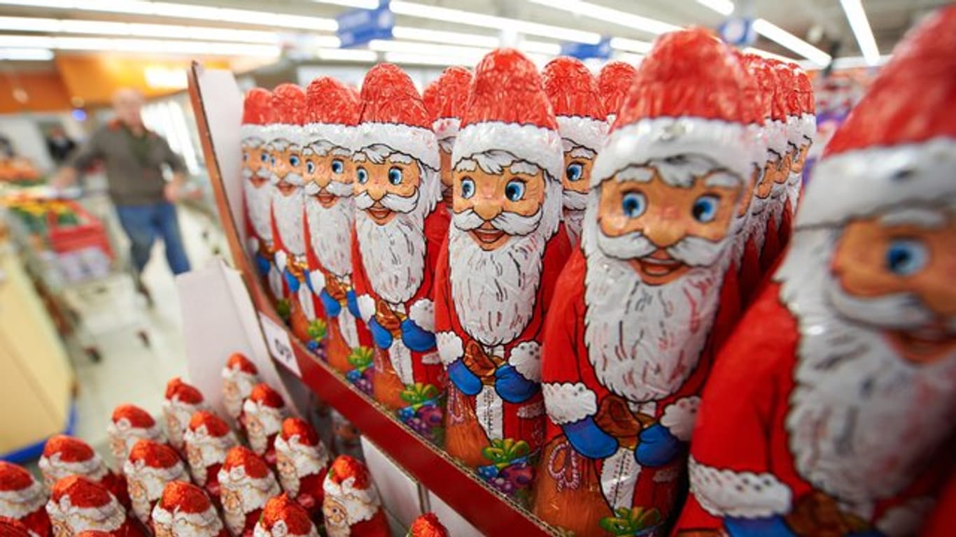 Ob Schokoladennikolaus oder Marzipankartoffel - rund ein halbes Kilogramm Weihnachtssüßigkeiten konsumiert jeder Verbraucher in Deutschland.