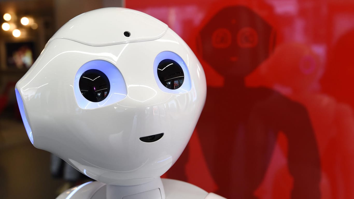 Roboter "Luna Pepper": Deutschland will einer der führenden Standorte in Forschung und Anwendung werden.