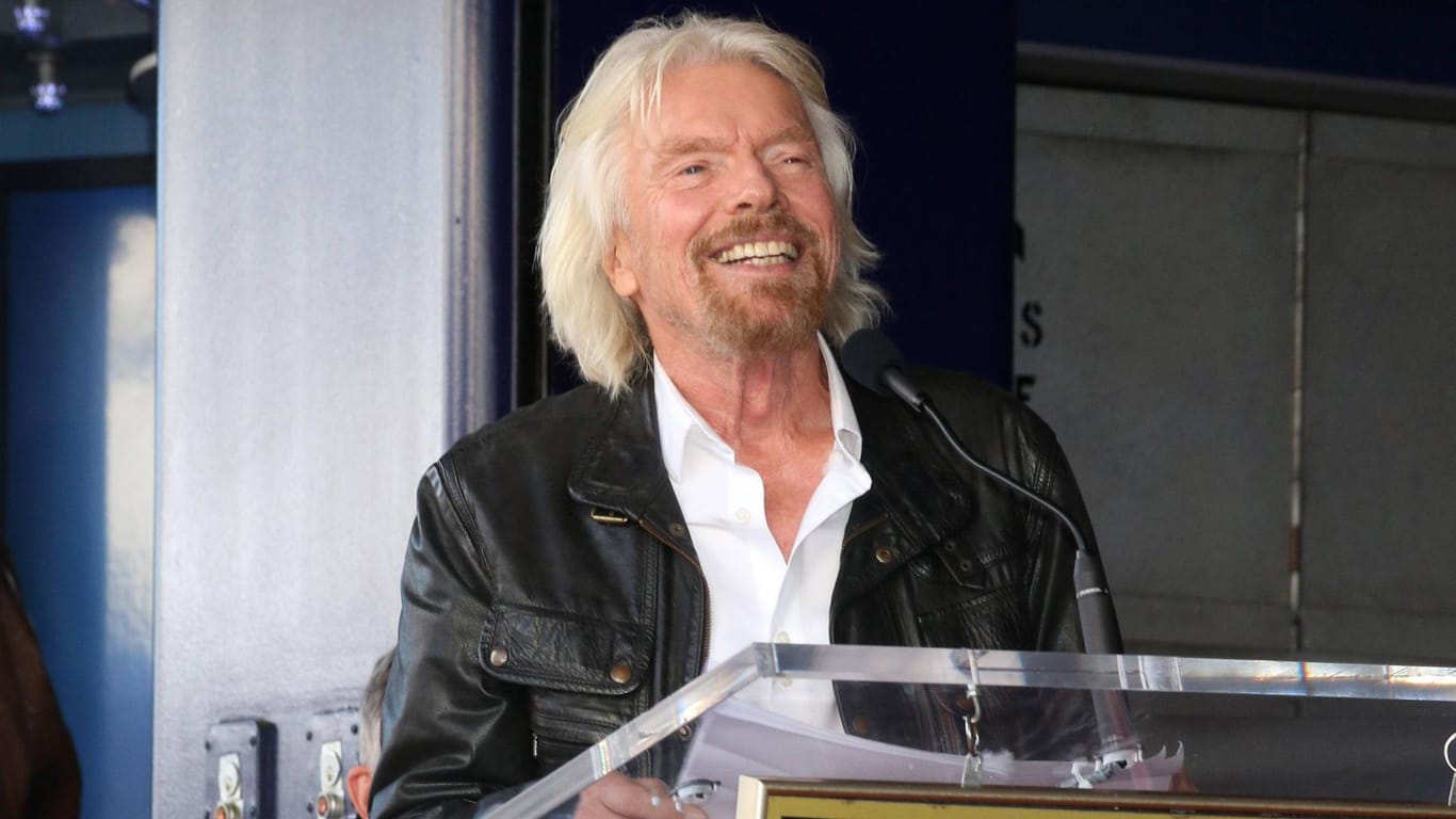 Richard Branson: Mit seinem Unternehmen will der Chef kommerzielle Flüge für Weltraumtouristen möglich machen.