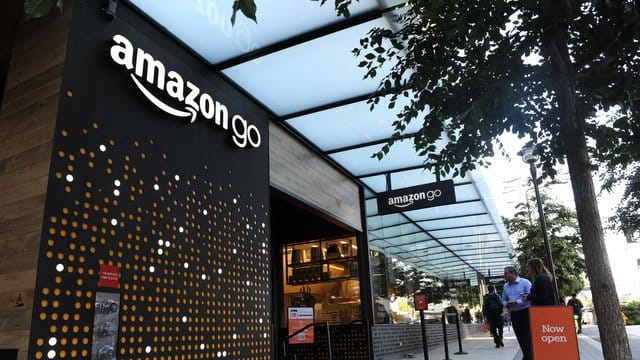 Ein "Amazon Go"-Geschäft in Seattle. Ein "Amazon Go"-Geschäft in Seattle.