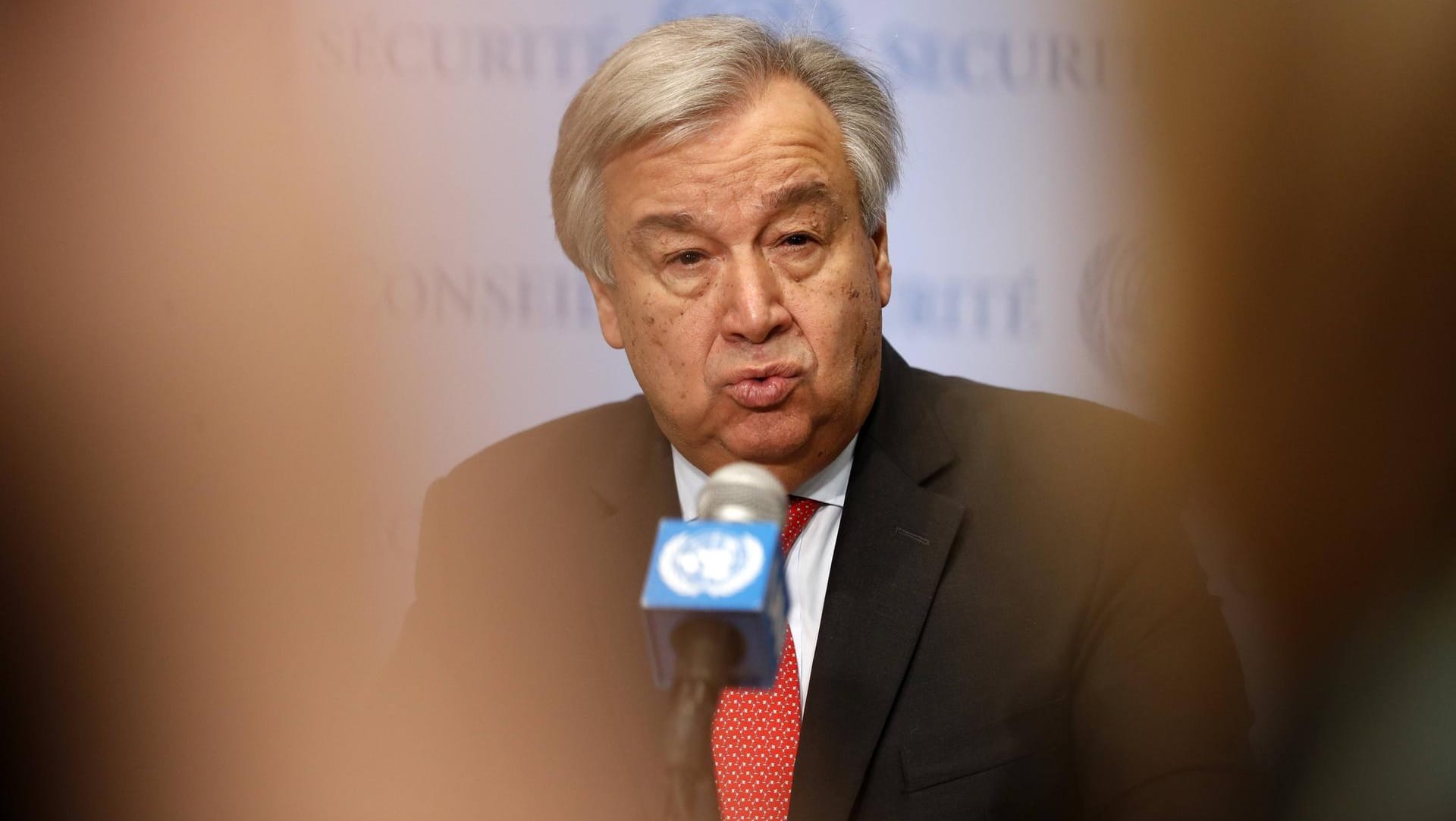 UN-Generalsekretär António Guterres: keine Zeit für endlose Verhandlungen.