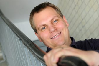 Jens Begemann, Gründer und Geschäftsführer des Spielesoftwareunternehmens Wooga GmbH in der Zentrale des Unternehmens.