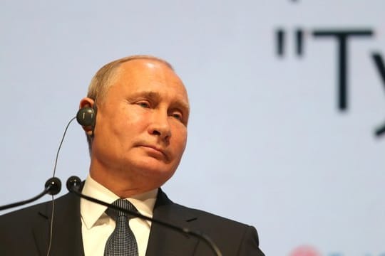 Kremlchef Putin, hier Mitte November, hatte die Ukraine als "Partei des Krieges" bezeichnet.