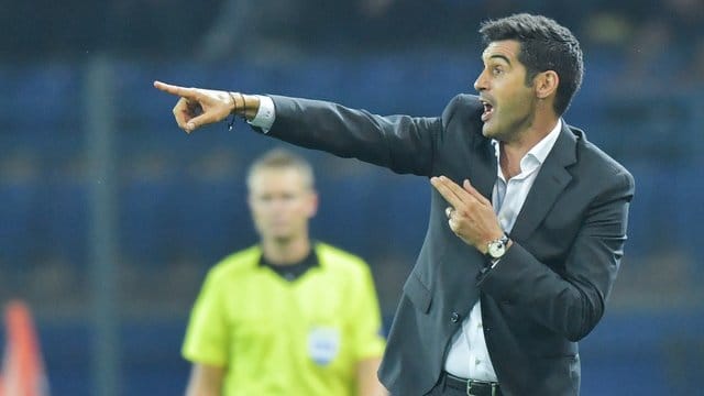 Muss mit Donezk ein Heimspiel auswärts austragen: Schachtjor-Coach Paulo Fonseca. Muss mit Donezk ein Heimspiel auswärts austragen: Schachtjor-Coach Paulo Fonseca.