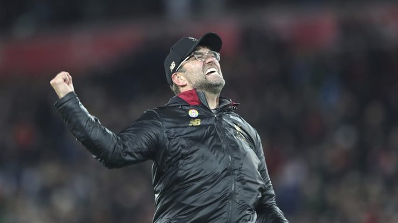 Emotional: Liverpool-Coach Jürgen Klopp.
