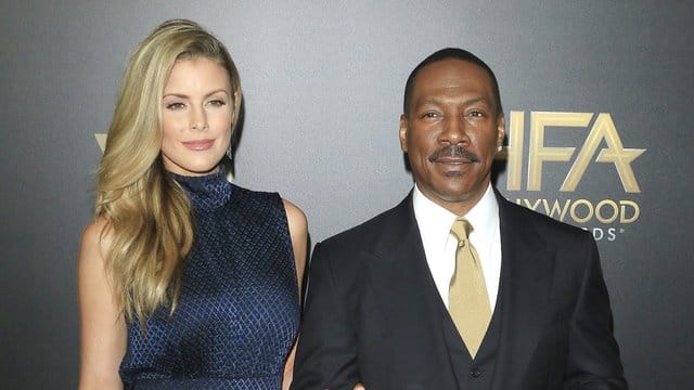 Die glücklichen Eltern: Eddie Murphy und Paige Butcher.