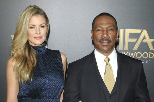 Die glücklichen Eltern: Eddie Murphy und Paige Butcher.