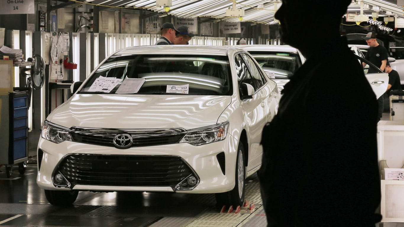 Toyota in der Fertigung: Der Autobauer beendet seine Zusammenarbeit mit der Deutschen Umwelthilfe – einer Lobbygruppe, die sich für Dieselfahrverbote einsetzt.