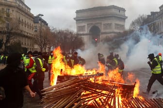 Demonstration in Frankreich