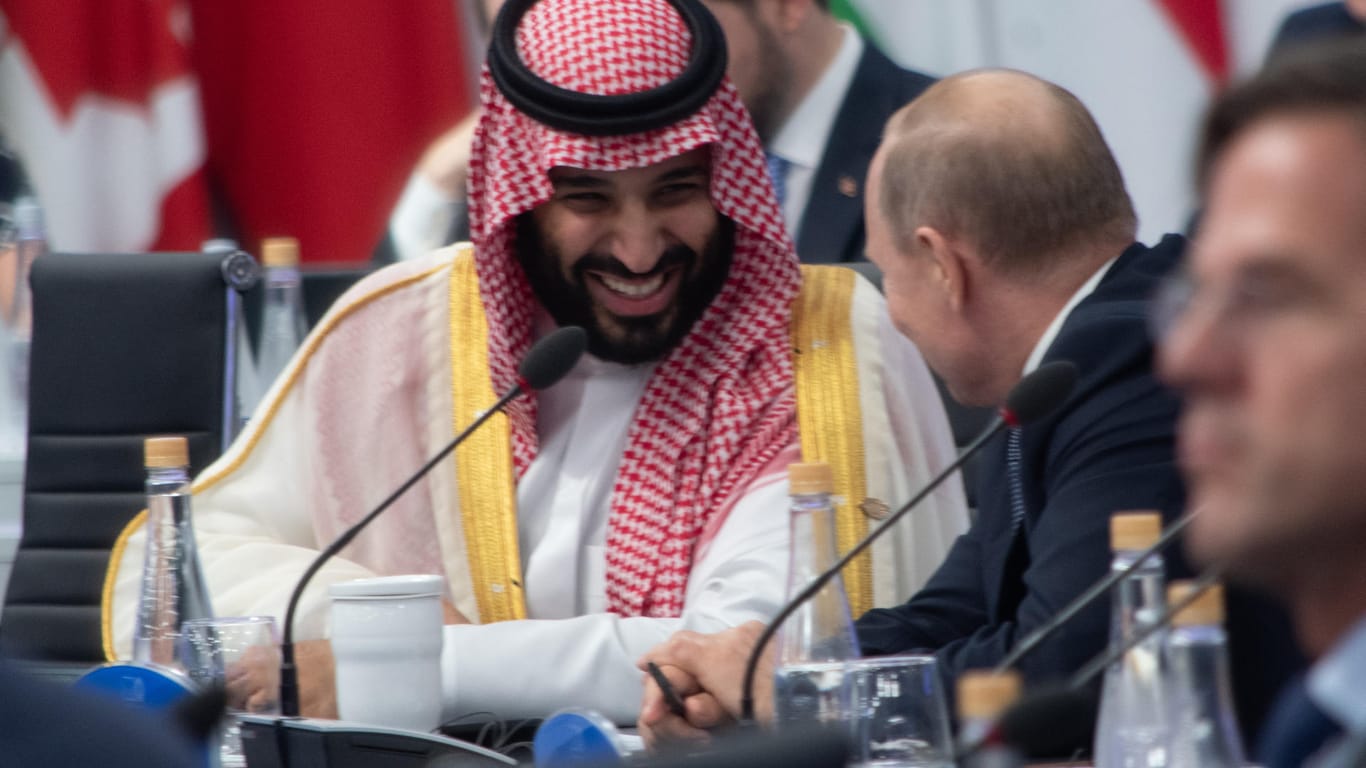 Mohammed bin Salman beim G20-Gipfel in Argentinien: US-Senatoren beschuldigen den saudischen Kronprinzen im Fall Khashoggi.