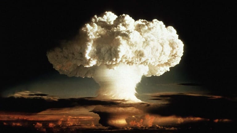 Atomare Explosion